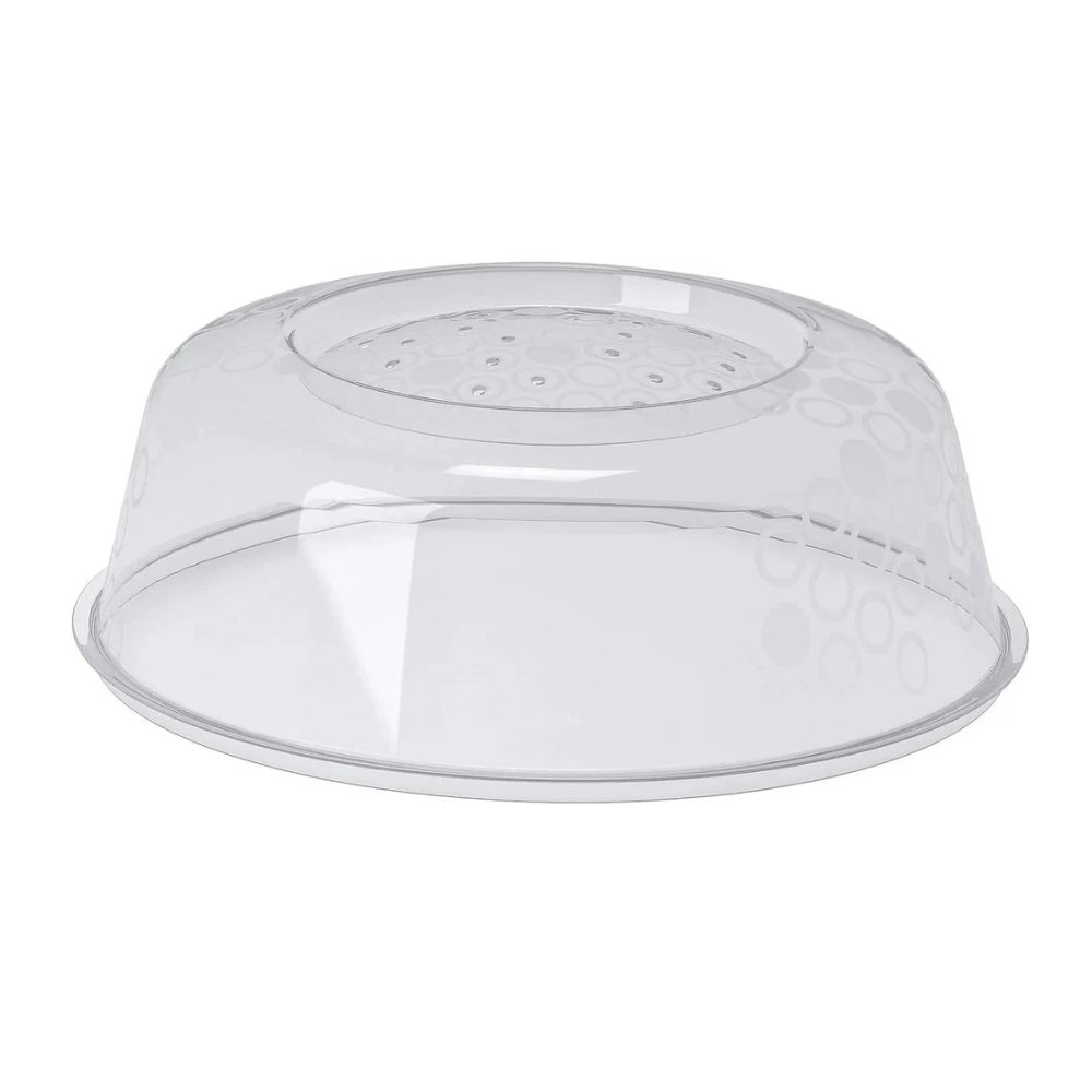 IKEA Microwave Plate Cover 10" – Grey Steam Release Lid | Splatter Screen, Free Shipping